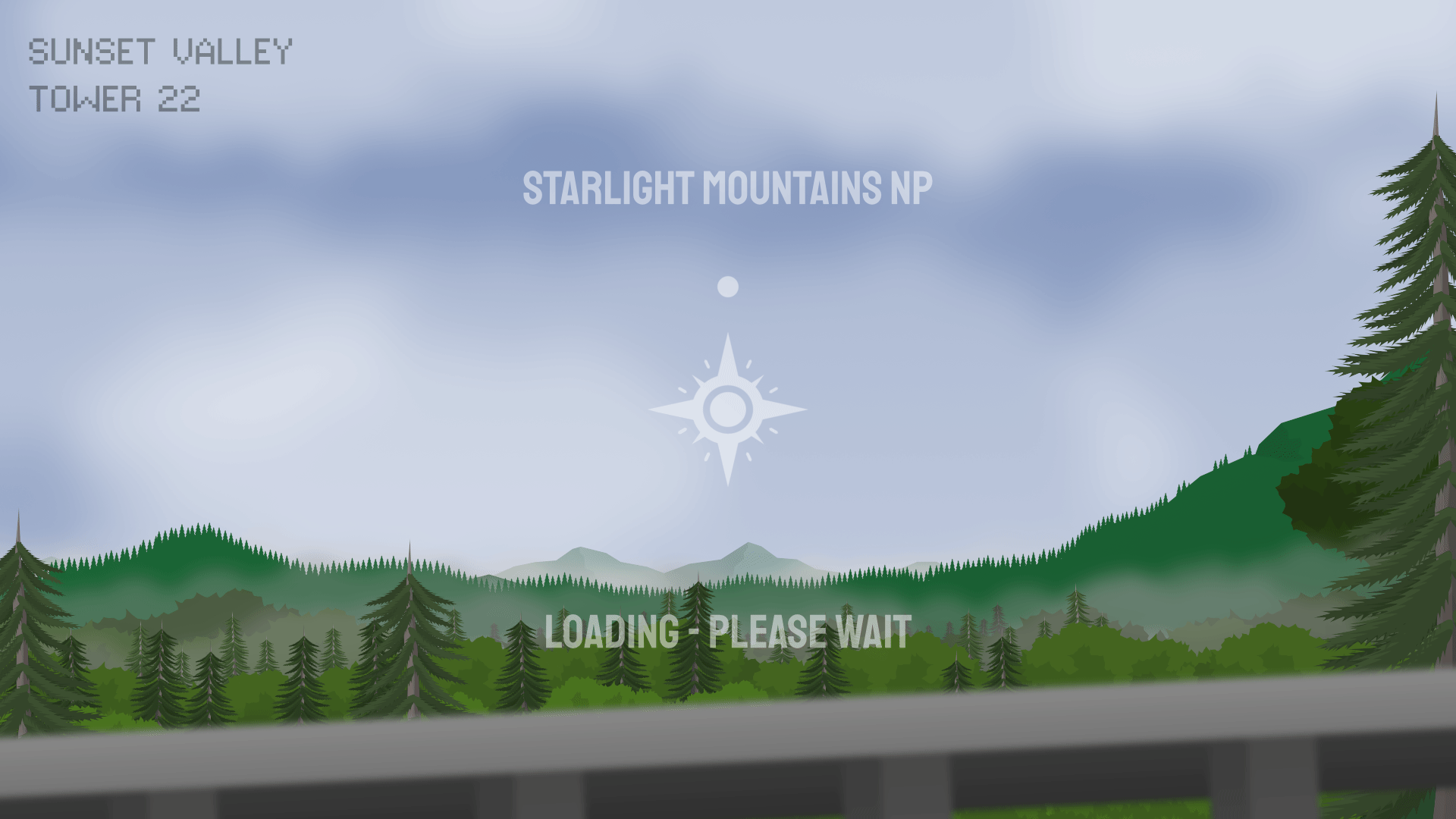 A camera feed GIF of Tower 22 from Where's Willow? - A Firefly City Story.